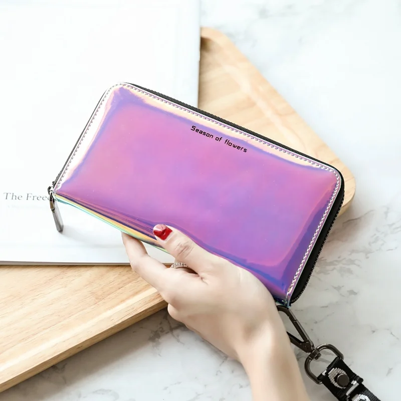 

MIYIN Personalized fashion multi-functional long women Wallet Card travel Wallet Leather money clip ladies coin key clutch bag