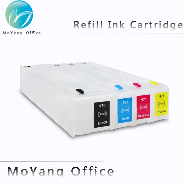 

Free Shipping!! MoYang New 980 refill ink cartridge with Permanent chip used for HP X585 X555 Printer