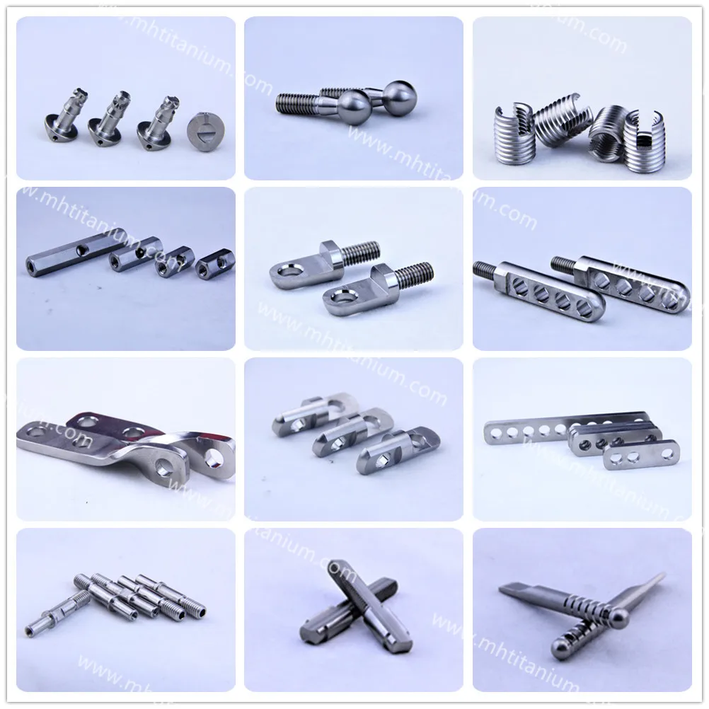 Custom New Titanium Dzus Fasteners Gr5 Ti6al4v Titanium Bolts For