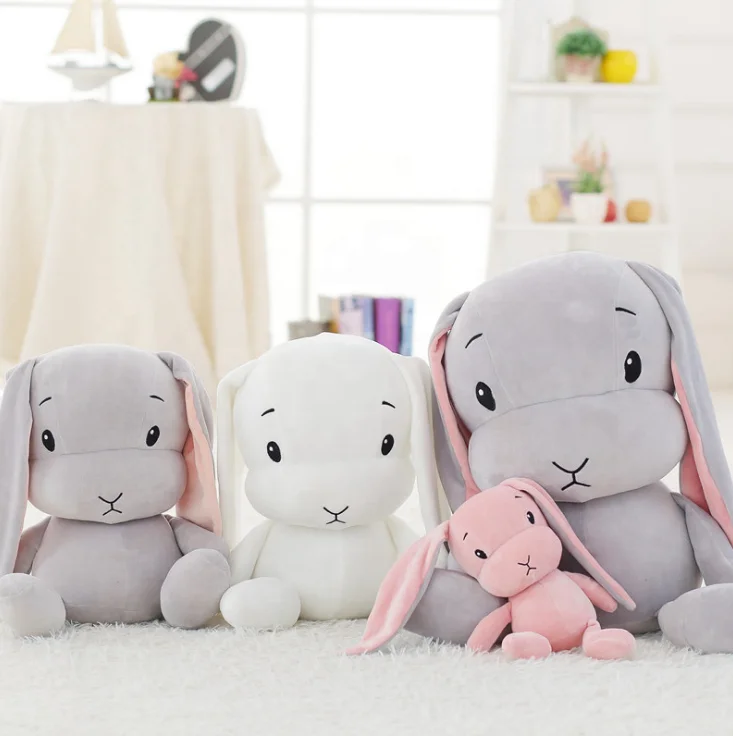 

dropshipping cute rabbit plush toys bunny stuffed animal baby stuff toys doll sleeping toy gifts for kids brinquedos pelucia, Picture