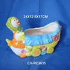 QiHe industry easter supplies sticker salt and pepper shaker ceramic factory