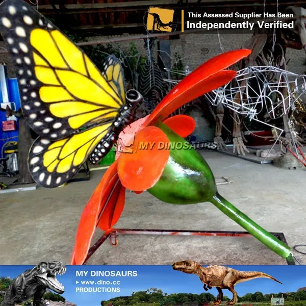 MY Dino-M26 animatronic huge artificial butterflies artificial insects