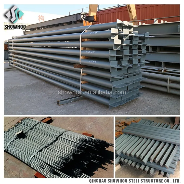 Metal Frame Industrial Shed Building Car Workshop Design Plans