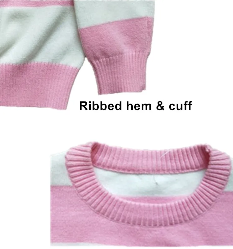 Children Angora Knitwear Sweater Shirt With Embroidery Deer For Kids.jpg