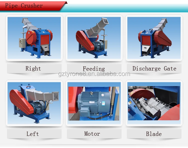 pipe crusher machine