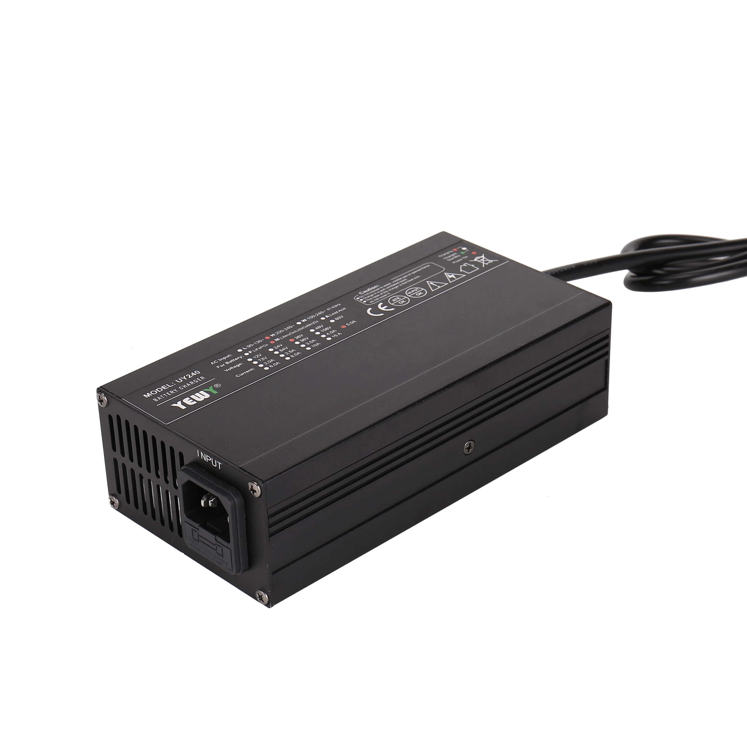 portable smart power supply electric type 36v 5a battery charger