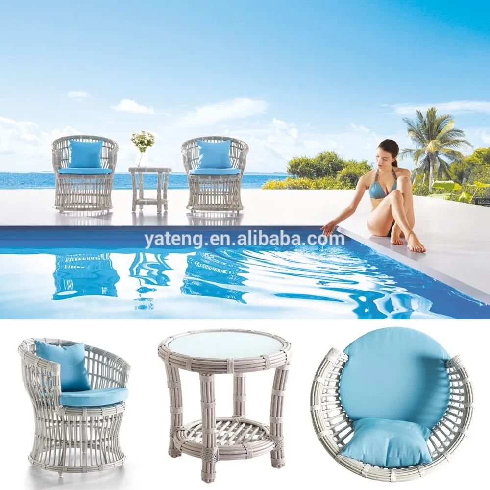 Uk Leisure World Outdoor Designer Wicker Round Garden Table And Outdoor Designer Wicker Round Garden