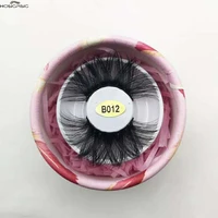 

2019 new arrivals Full Strip Lashes long dramatic 25mm 3d Mink fur Eyelashes