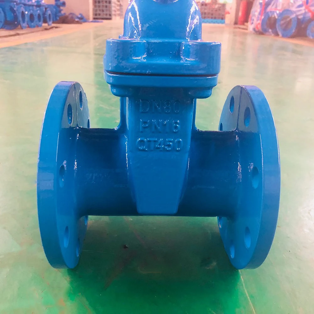 Dn 80 3 Inch Gate Valve Resilient Seat Ductile Cast Iron Gate Valve