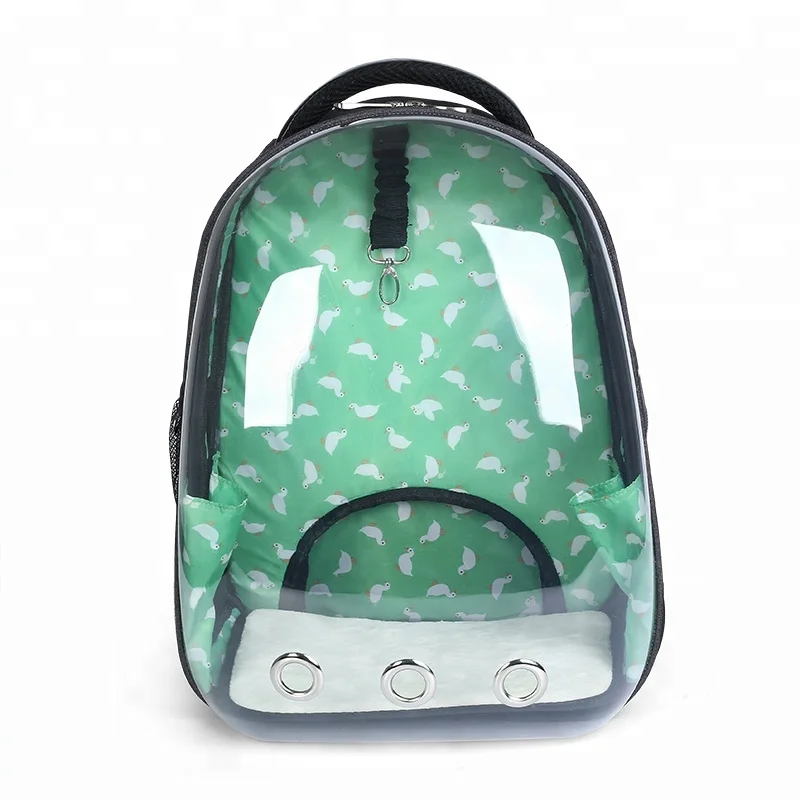 transparent pet carrier