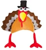 Adult Novelty Crazy Turkey Funny Christmas Fancy Dress Costume Hat KO650