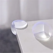 5Pcs LOT Baby Safety silicone Protector Table Corner Edge Protection Cover Children anticollision Edge Corner Guards
