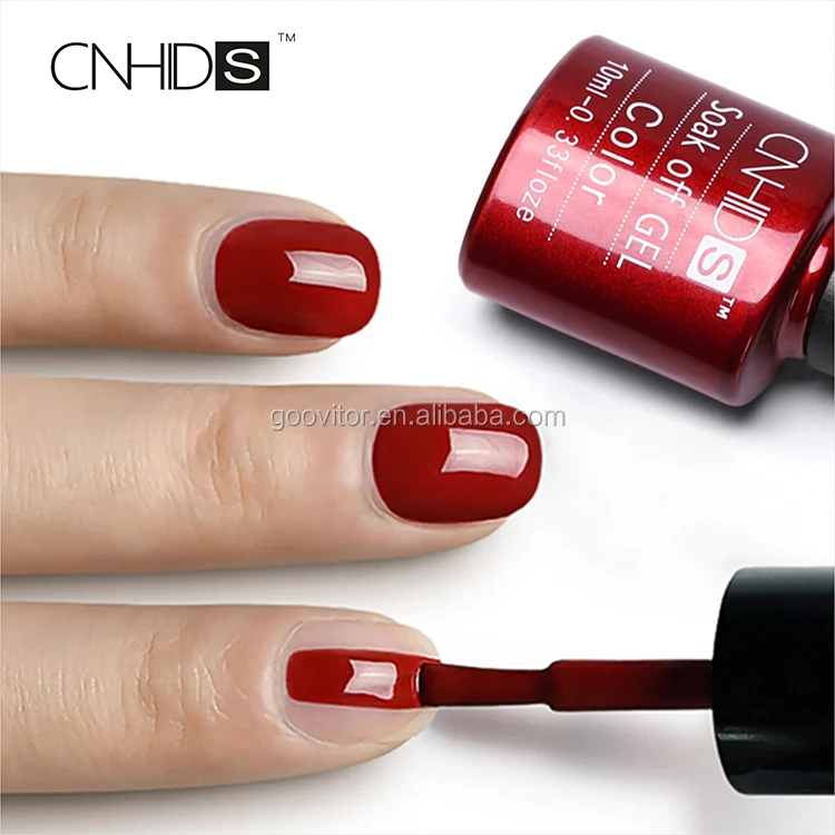 

CNHIDS 10ml Soak Off Gel Nail Polish 132 Colors Led UV Gel Nail Art Polish Bottle