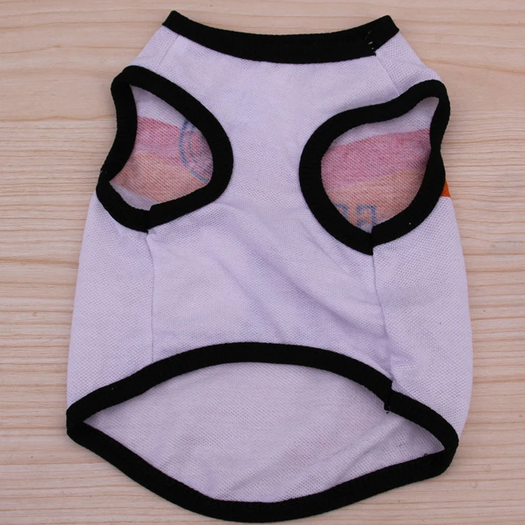 Sports world spring vest pet dog clothes summer for football cup (2)