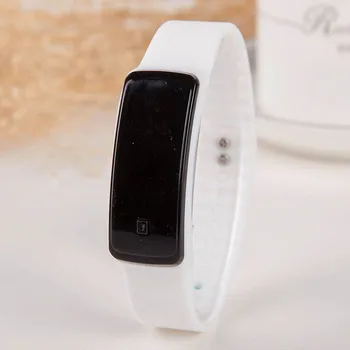 digital led rubber watch