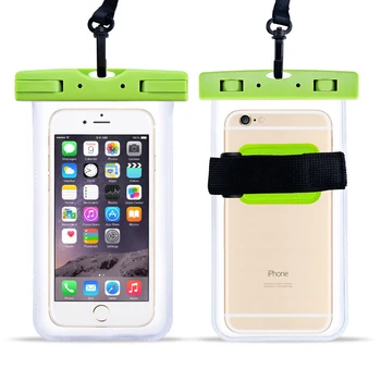 Transparent Pvc Swimming Water Sports Underwater Phone Protector ...