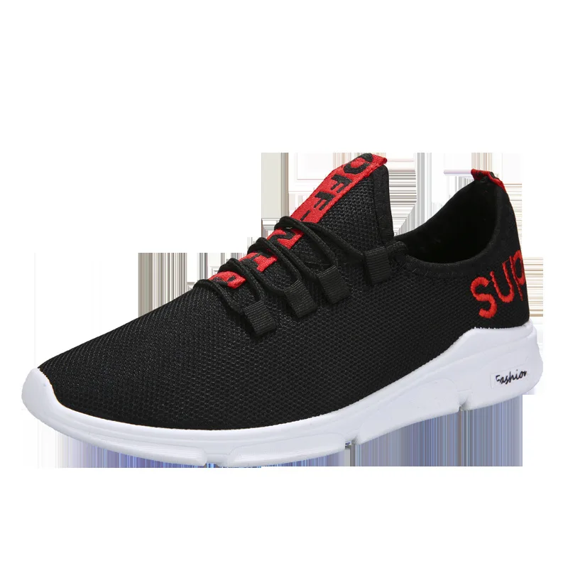 

New Fashion Breathable Durable Lace-up Anti-slip Men Shoes and Sneakers, 3 colors