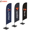 Flying Large Outdoor Flying 5M Promotion Beach Flag Banner Stand
