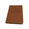 Note book with my company logo pu leather journal