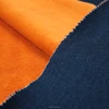 Wholesale polyester warm trousers material bonded jean fabric for men's pants