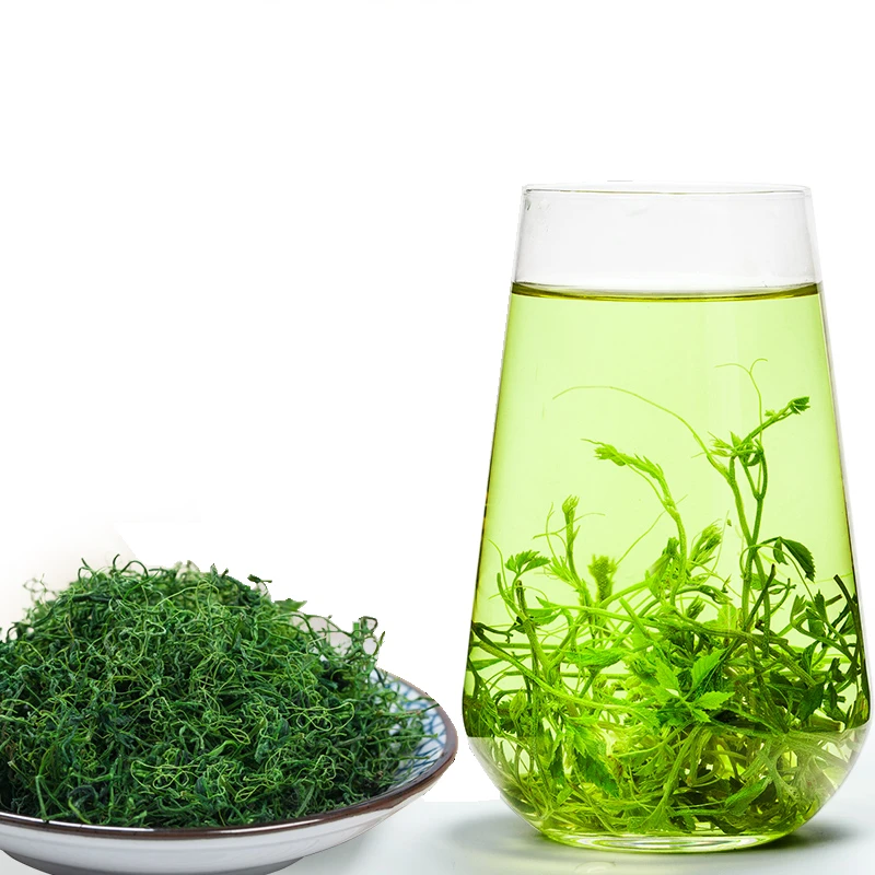 松散的叶绞股蓝 penterllum jiaogulan 茶