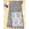 Beautifical wedding net dressing sequins ash grey lace polyester tulle fabric ML1N881