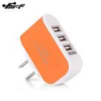 

High quality 3 USB phone charger usb wall charger cell phone charger