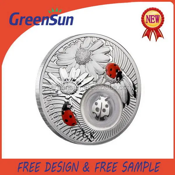 Souvenir Challenge Coin silver coin new design zinc alloy coin