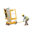 Convenient for loading Single mast vertical hydraulic aerial work platform with 8m working height