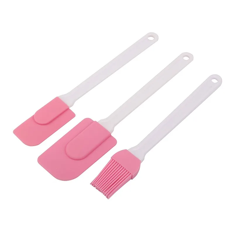 Heatresistant Flexible Silicone Spatula Brush For Flipping,Sauteing