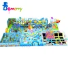 New Design Kids Soft Indoor Playground Set Indoor Amusement Park Large Trampoline Equipment