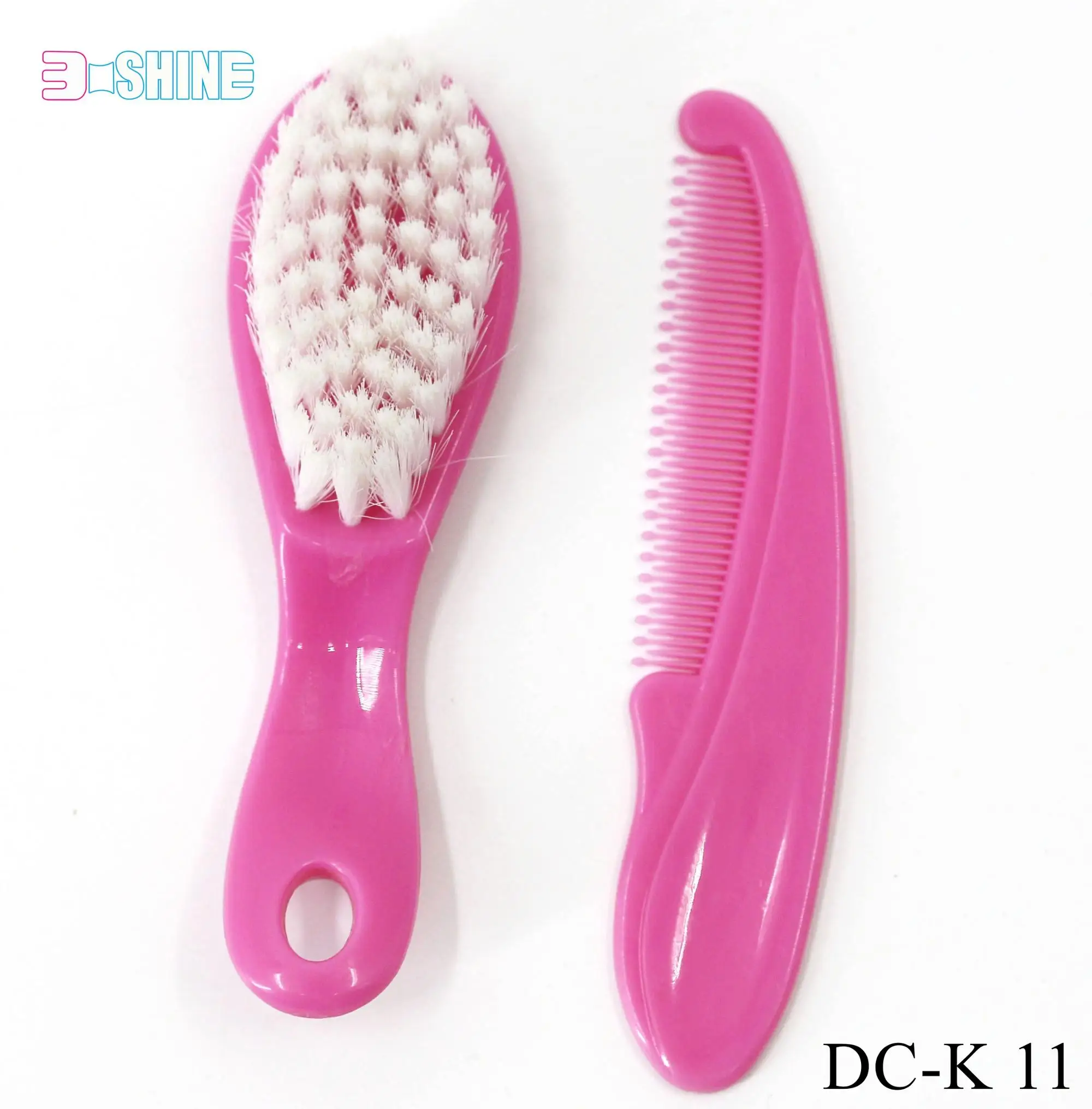 Colorful Plastic Hair Brush And Comb Set Buy Baby Hair Brush And Comb