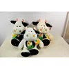 Luckiplus Cute Plush Doll Soft High Quality Scarf Cow For Children
