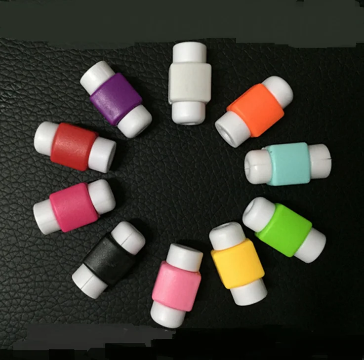 

New design colorful charger cable protector for iphone