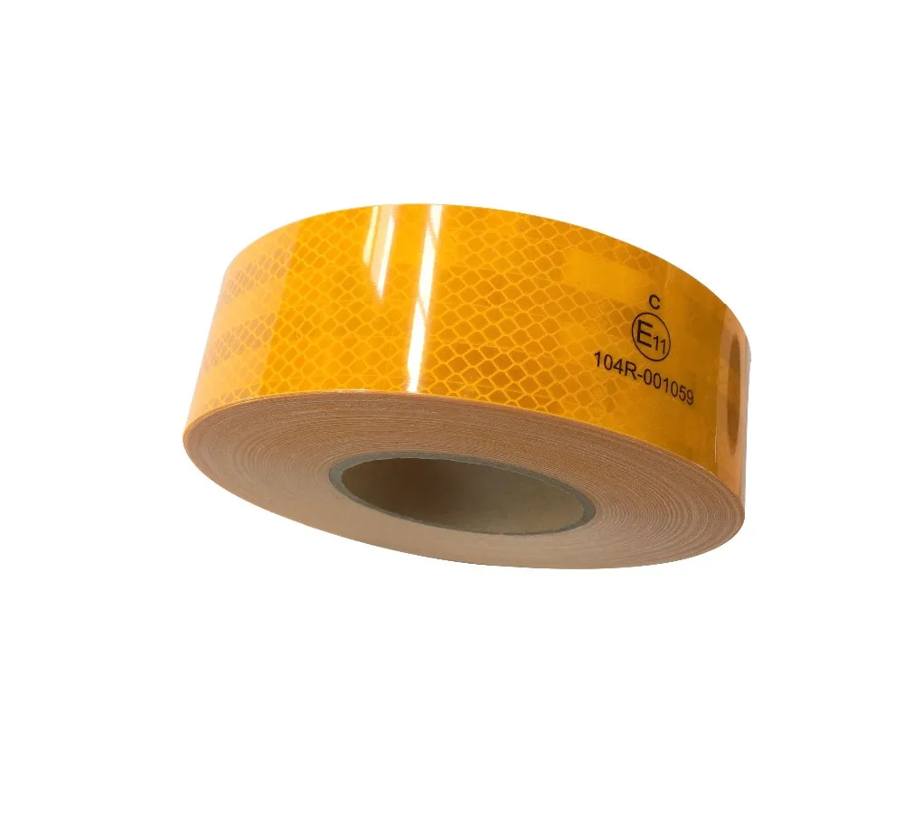 Truck Red White Yellow Retro Reflective Reflector Tape Roll - Buy Truck ...