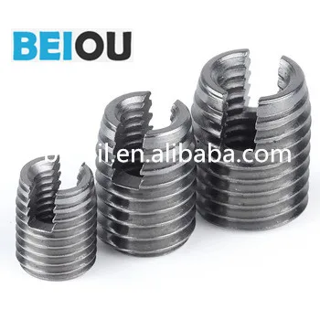 
Self Sapping Thread Inserts with Cutting Slots 