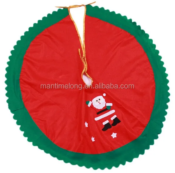 non-woven decoration christmas tree skirt
