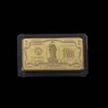 Bars Coin And Design 1 oz Silver Rounds Bar 24k 999.9 American Bill Banknote USD 2 Dollars Fake Bars Quality Art Metal coins