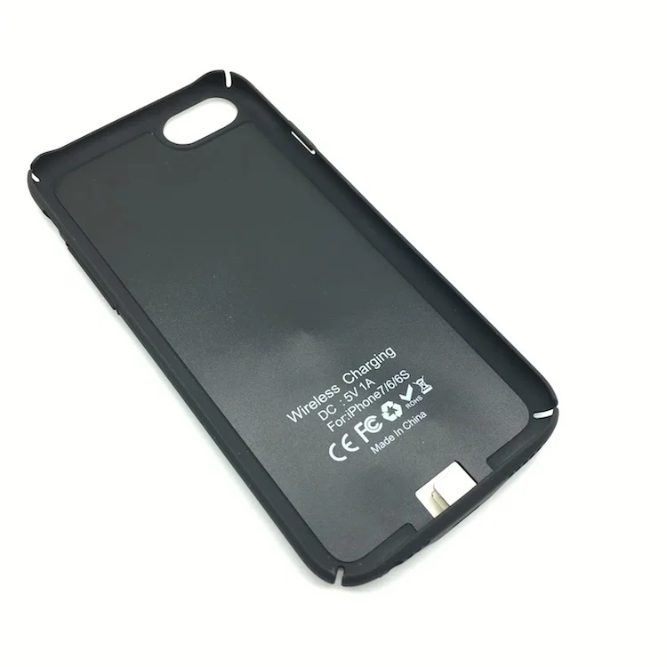

Qi wireless charging case with USB charging port for iPhone 6/7 4.7inch, Black