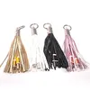 USB Cable Leather Tassel KeyChain Charger Cable for Mobile Phone