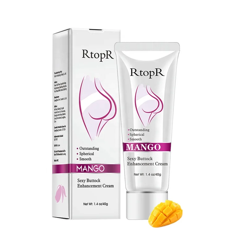 

RtopR brand Mango Sexy buttock enhancement cream smooth Skin beauty hip, White