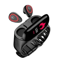 

Newest AI smart watch with earphone heart rate monitor smart wristband