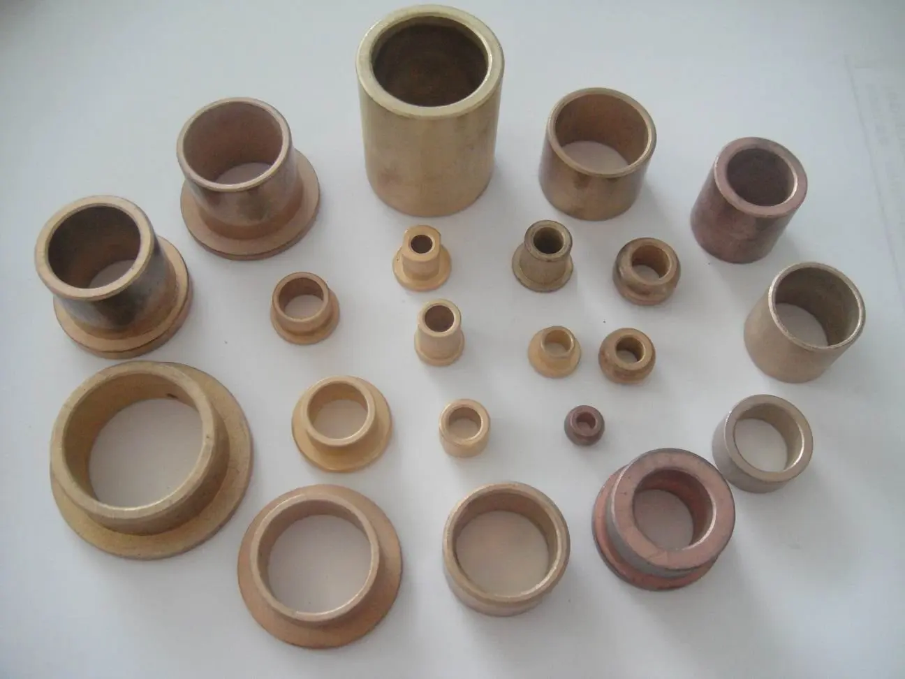 
sintered graphit bronze bushing 