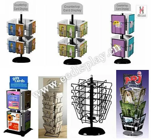 Tabletop Card Spinner Display Rack Countertop Greeting Tabletop Card Spinner Display Rack Countertop Greeting Stand