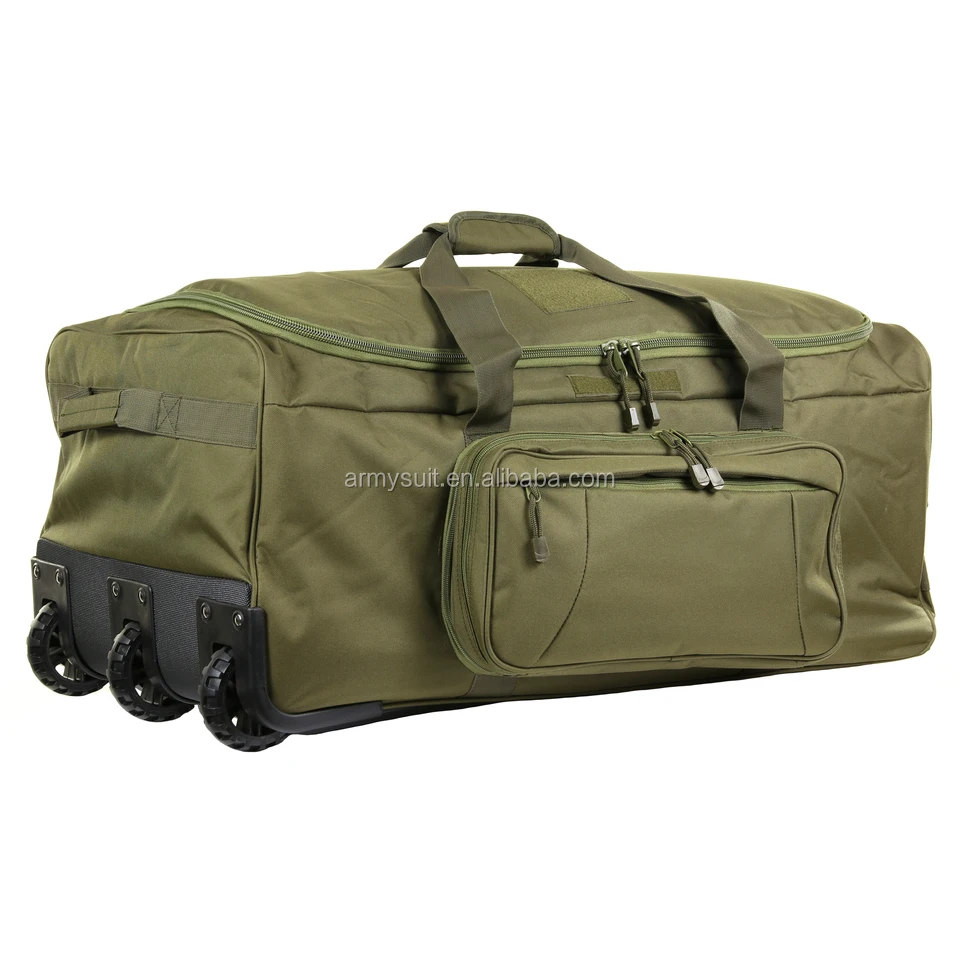 military deployment bag w wheels