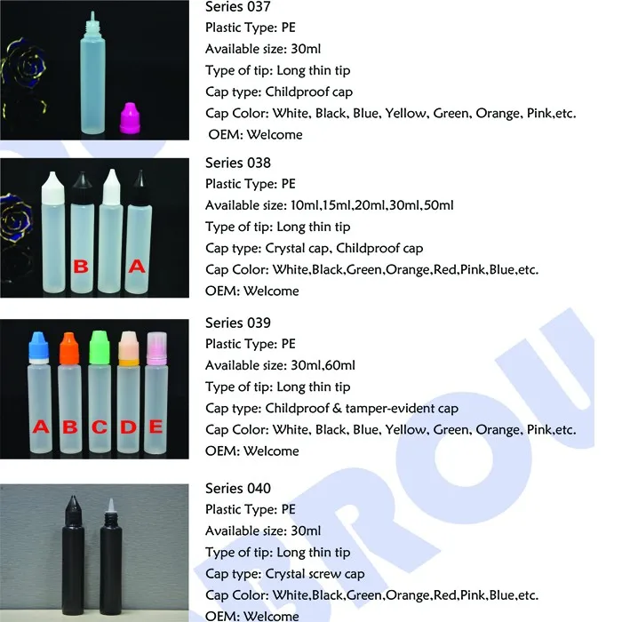 vape e-liquid bottle plastic 30ml unicorn shape black bottle for vape juice