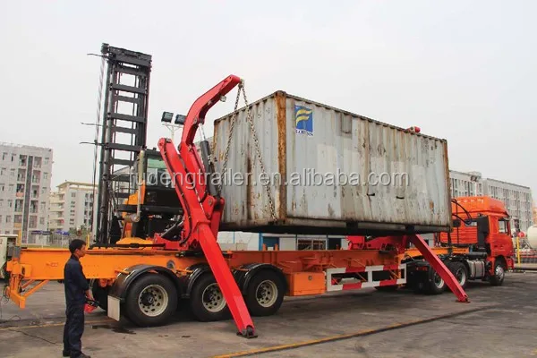 Fudeng Container Side Loading And Unloading 40ft Container Loader ...