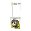 Hot Sale New DesignPortable Plastic Fold Promotion Counter Table