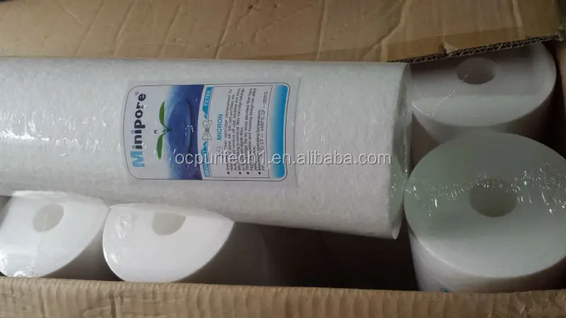 Ocpuritech 20" BB 5 micron polypropylene water filter cartridge