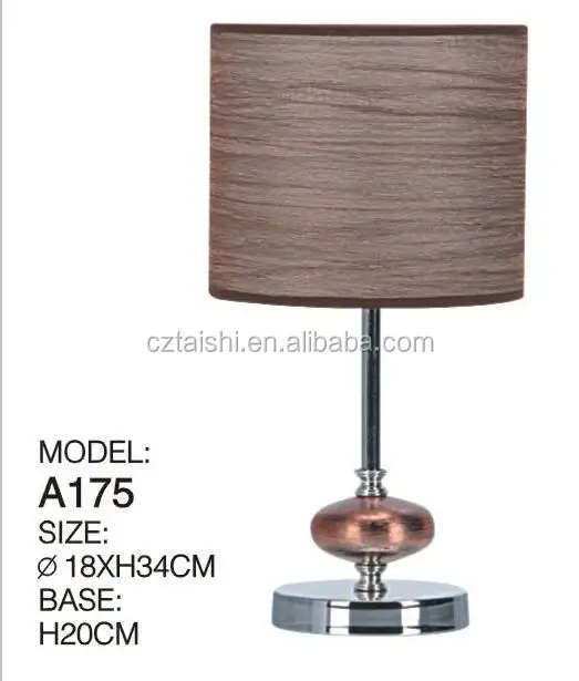 

hot selling decorate table lamp modern and ceramic lamp, Brown